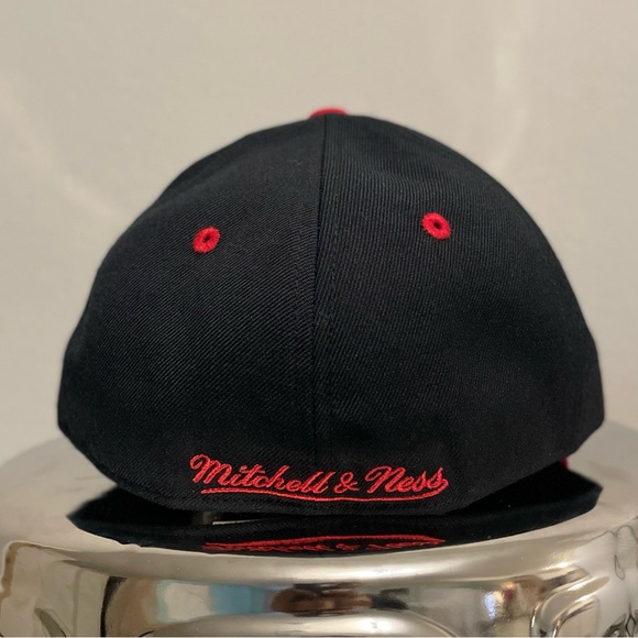 🔔 Philadelphia 76ers Red & Black Wool Fitted - Picture 6 of 8